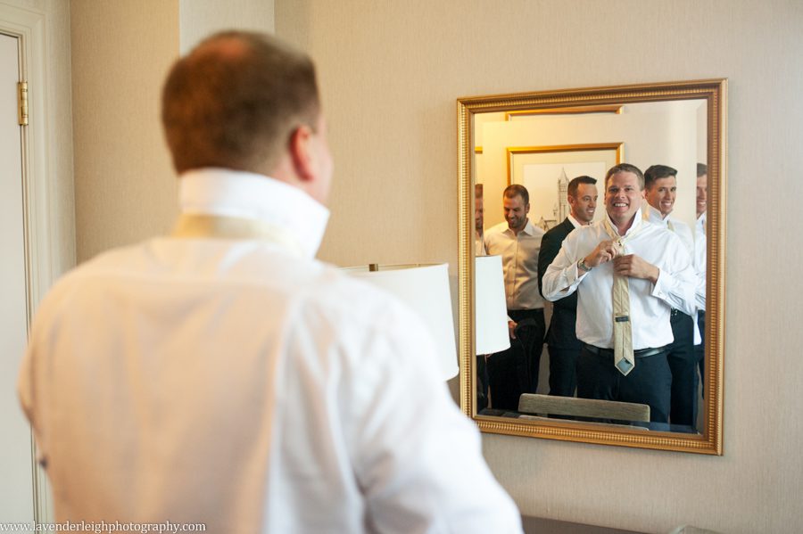 Groom Getting Ready | With Groomsmen | Renaissance Hotel | Oakmont Country Club Wedding | Getting Ready Pictures |  Pittsburgh Wedding Photographer | Pittsburgh Wedding Photographers | Lavender Leigh Photography | Blog