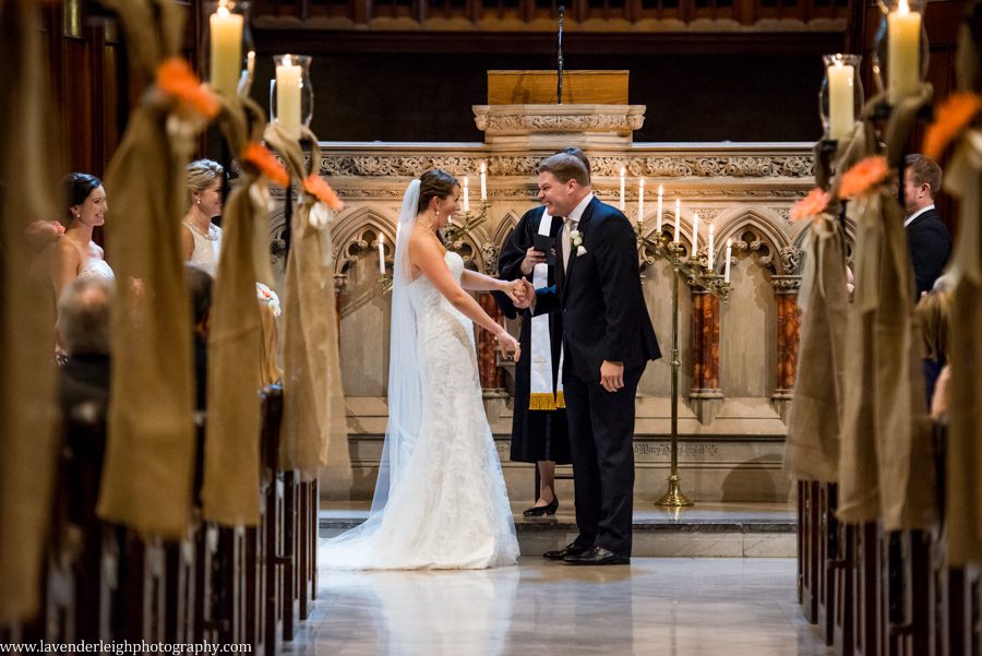 Bride and Groom| Husband and Wife Announcment | Ceremony | First Presbyterian Church | Oakmont Country Club Wedding | Getting Ready Pictures |  Pittsburgh Wedding Photographer | Pittsburgh Wedding Photographers | Lavender Leigh Photography | Blog