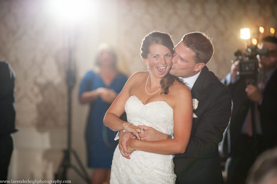 First Dance |Kiss| Bride and Groom | Oakmont Country Club Wedding | Getting Ready Pictures |  Pittsburgh Wedding Photographer | Pittsburgh Wedding Photographers | Lavender Leigh Photography | Blog