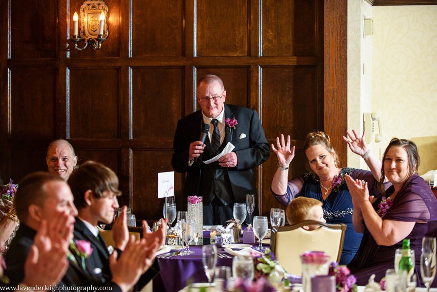 Bride's Father Welcomes Guests