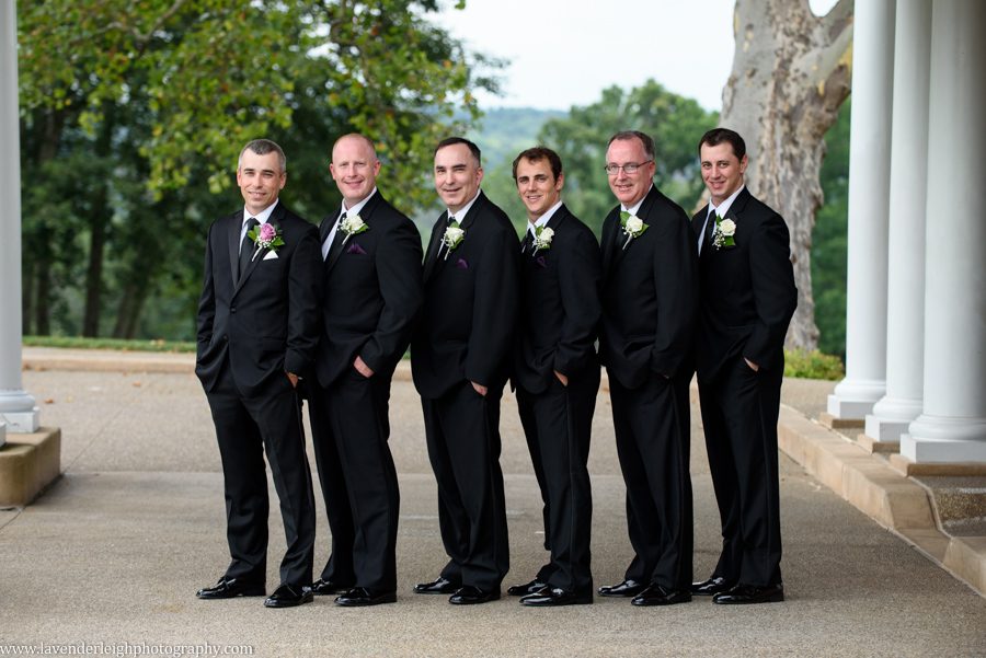 Groom and Groomsmen | Pittsburgh Field Club Wedding Reception | Getting Ready Pictures |  Pittsburgh Wedding Photographer | Pittsburgh Wedding Photographers | Lavender Leigh Photography | Blog