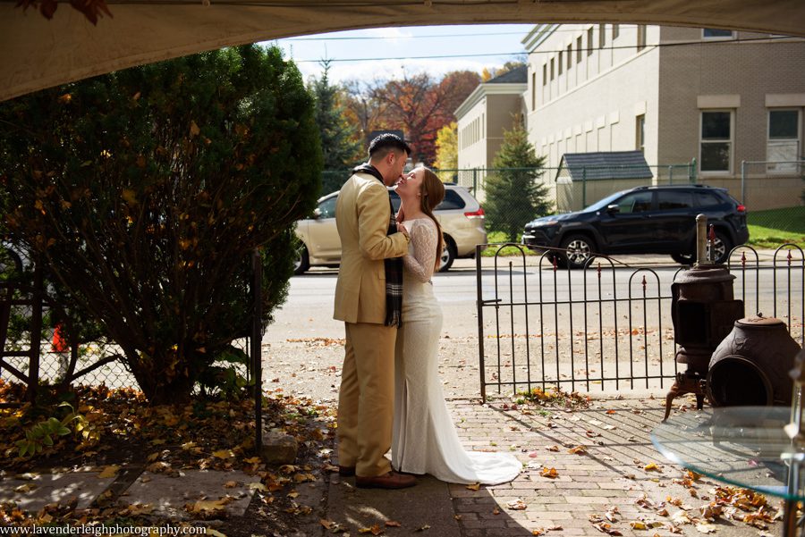 bride and groom have a moment, Point Breezeway, Lavender Leigh Photography, wedding, engagement, boudoir photographer in Pittsburgh, Pennsylvania
