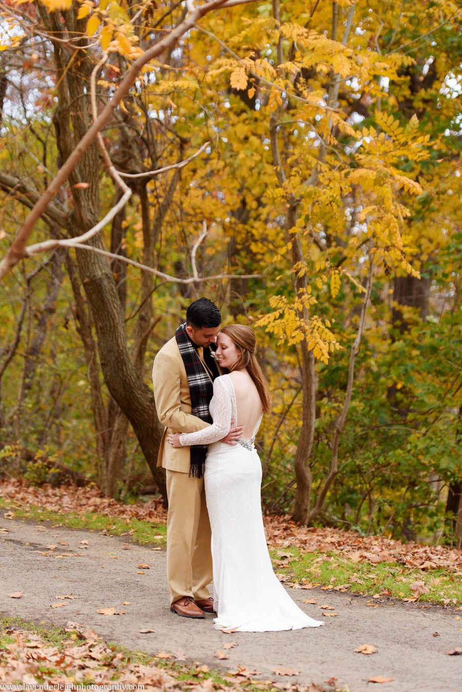 Bride and groom in frick park, Point Breezeway, Lavender Leigh Photography, wedding, engagement, boudoir photographer in Pittsburgh, Pennsylvania