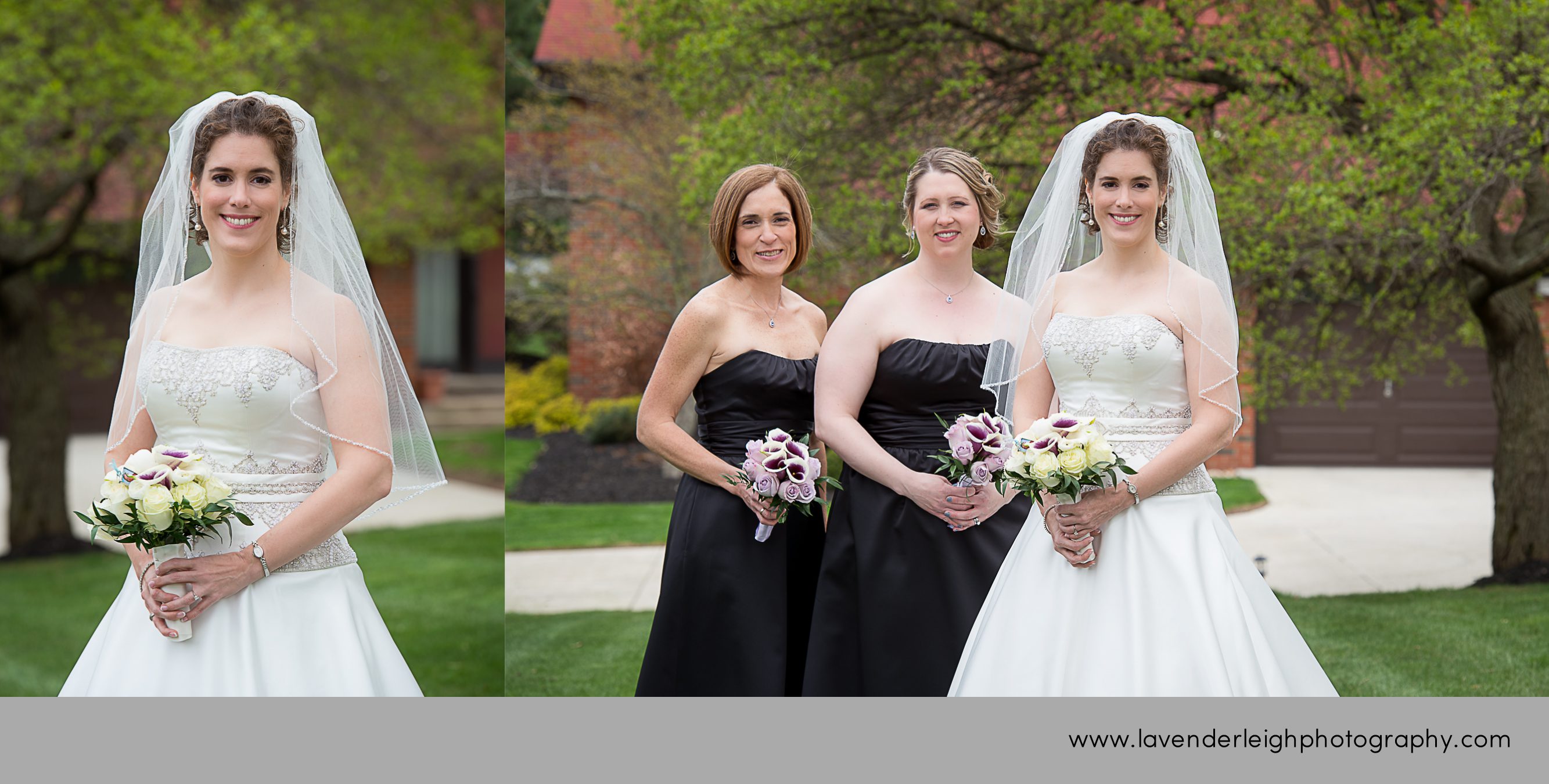 Bride & Bridesmaids| Rolling Hills Country Club Wedding |St. Capistran Ceremony | Pittsburgh Wedding Photographer | Pittsburgh Wedding Photographers | Lavender Leigh Photography | Blog