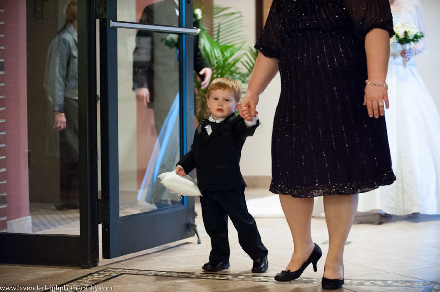Ring Bearer| Rolling Hills Country Club Wedding |St. John Capistran Ceremony| Pittsburgh Wedding Photographer | Pittsburgh Wedding Photographers | Lavender Leigh Photography | Blog