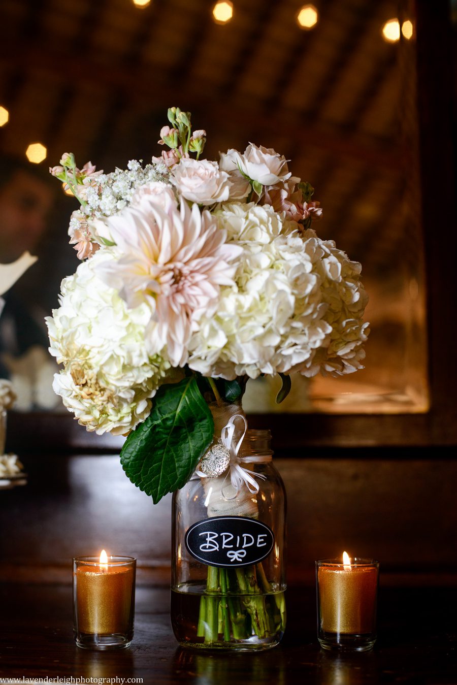 Bride's Bouquet | Reception Decor | Barn Wedding | Rustic Acres Wedding Reception | Rustic Acres Ceremony | Watters Love Marley Wedding Dress | Pittsburgh Wedding Photographer | Pittsburgh Wedding Photographers | Lavender Leigh Photography | Blog