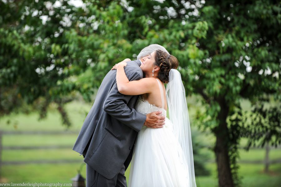 Bride's Reveal to Father | Rustic Acres Wedding Reception | Rustic Acres Ceremony | Getting Ready Pictures |  Pittsburgh Wedding Photographer | Pittsburgh Wedding Photographers | Lavender Leigh Photography | Blog