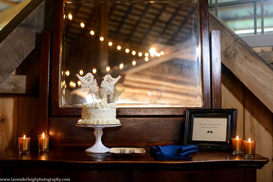 Wedding Cake | Barn Wedding | Rustic Acres Wedding Reception | Rustic Acres Ceremony | Watters Love Marley Wedding Dress | Pittsburgh Wedding Photographer | Pittsburgh Wedding Photographers | Lavender Leigh Photography | Blog