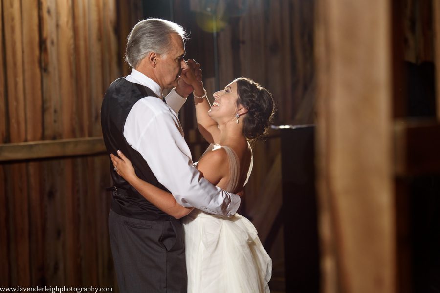 Father Daughter Dance |  Barn Wedding | Rustic Acres Wedding Reception | Rustic Acres Ceremony | Watters Love Marley Wedding Dress | Pittsburgh Wedding Photographer | Pittsburgh Wedding Photographers | Lavender Leigh Photography | Blog