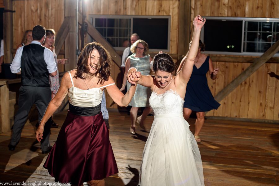 Soul Train Dance | Bride and Mother | Barn Wedding | Rustic Acres Wedding Reception | Rustic Acres Ceremony | Watters Love Marley Wedding Dress | Pittsburgh Wedding Photographer | Pittsburgh Wedding Photographers | Lavender Leigh Photography | Blog