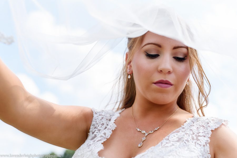 lace wedding dress, bride, lace veil