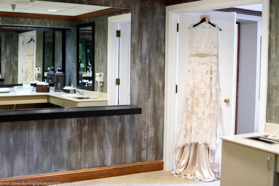 lace overlay, ivory, champagne wedding dress, rhinestone belt