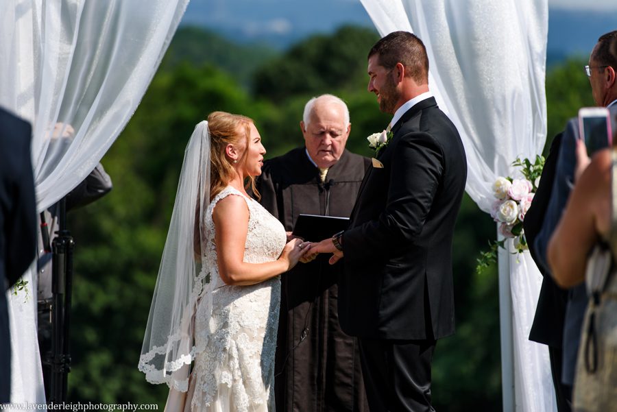ceremony, wedding, summer, Lavender Leigh Photography, golf course