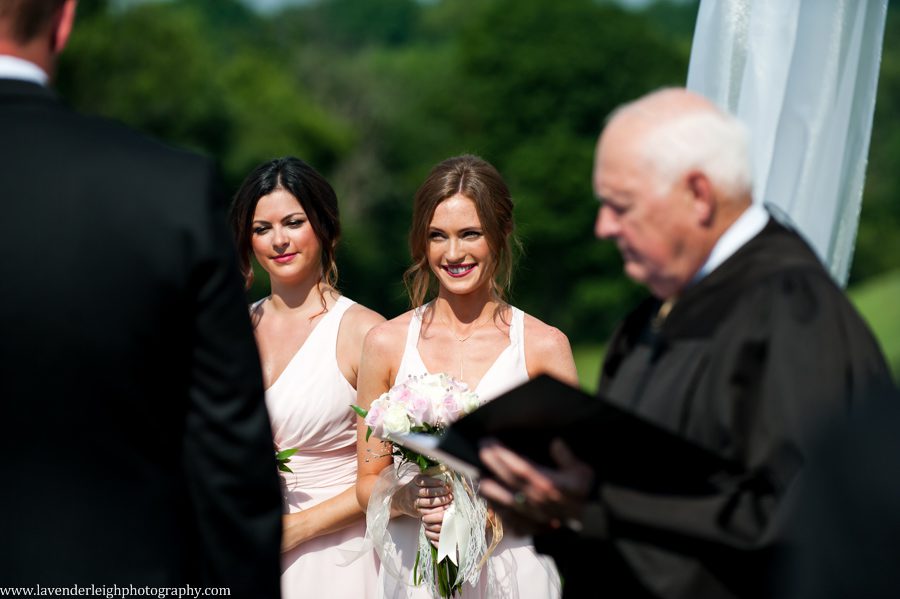 Shannopin Country Club wedding, ceremony, summer, Lavender Leigh Photography