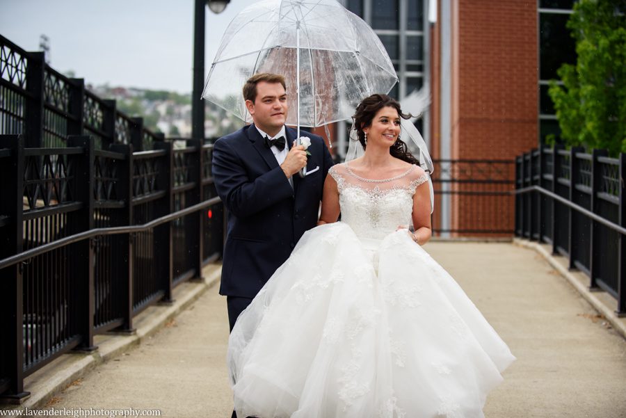 Bride and Groom, Hot Metal Bridge,city, Pittsburgh