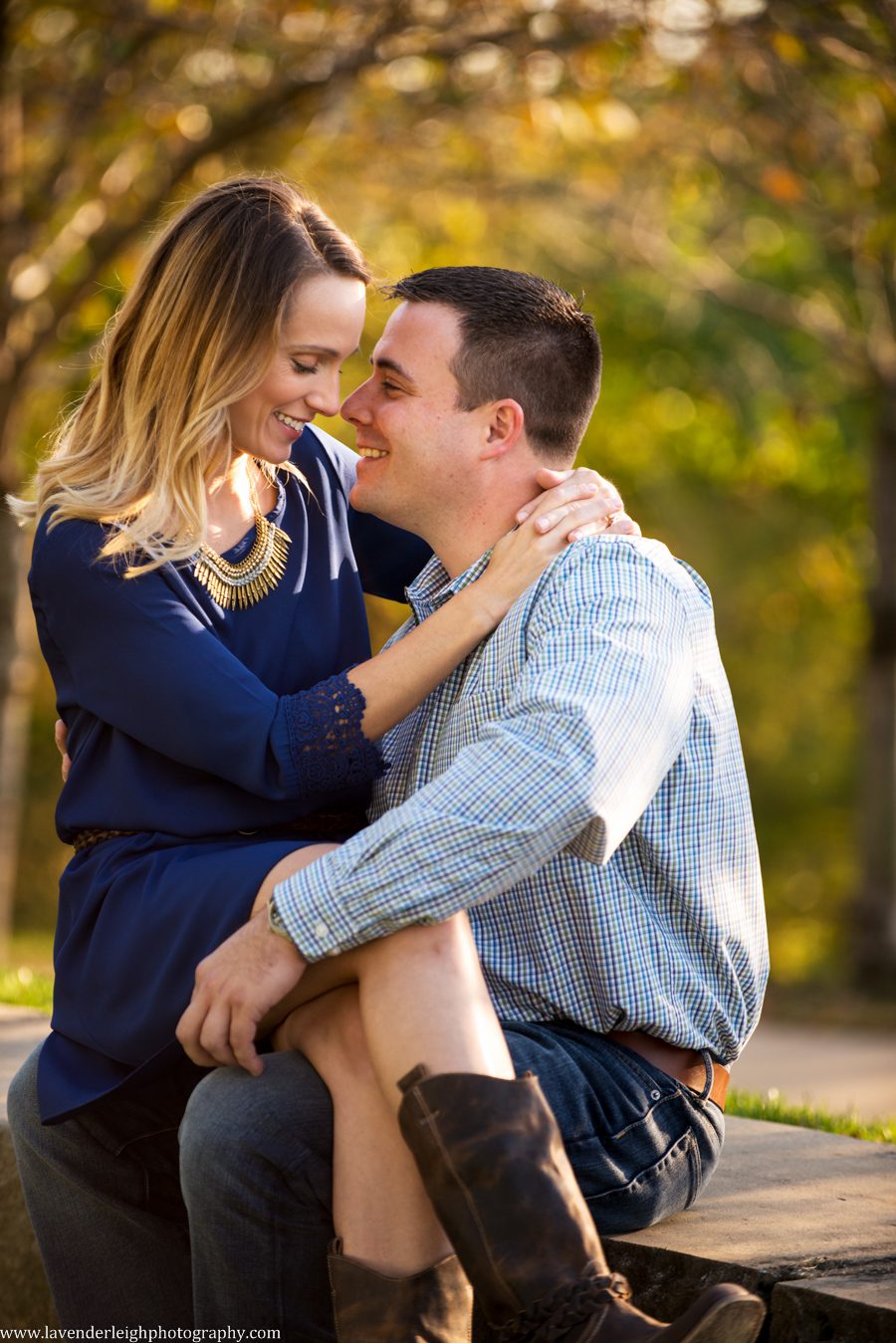 West End Overlook Park | Engagement Session | Mt. Washington | Overlook | Mt. Washington Park| Fall | Autumn | Lace Dress | Pittsburgh Wedding Photographer | Pittsburgh Engagement Photographer | Pittsburgh Wedding Photographers | Lavender Leigh Photography | Blog
