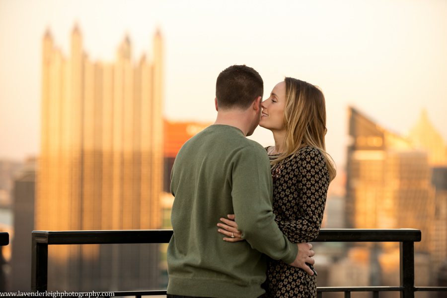 West End Overlook Park | Engagement Session | Mt. Washington | Overlook | Mt. Washington Park| Fall | Autumn | Lace Dress | Pittsburgh Wedding Photographer | Pittsburgh Engagement Photographer | Pittsburgh Wedding Photographers | Lavender Leigh Photography | Blog