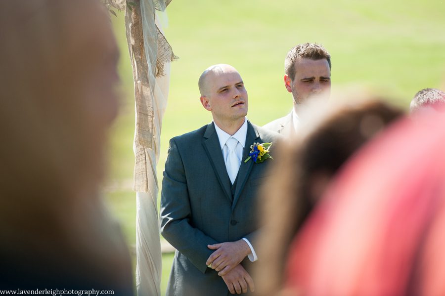 White Barn Wedding| Groom's First Look| Pittsburgh Wedding Photographer | Pittsburgh Wedding Photographers | Lavender Leigh Photography | Blog