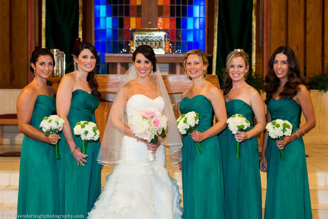 Bride and Bridesmaids | St. Sebastian Church | Wildwood Country Club Wedding| Bride and Groom Portraits | Pittsburgh Wedding Photographer | Pittsburgh Wedding Photographers | Lavender Leigh Photography | Blog