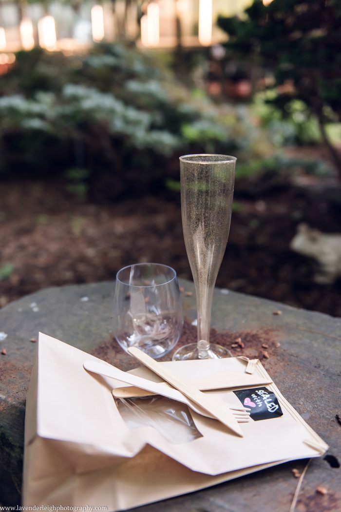 <alt>wedding table silverware and glasses at Choderwood in Pittsburgh, Pennsylvania