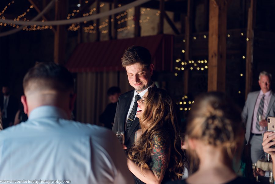 <alt>a Pop Up Wedding at West Overton Barn in the suburbs of Pittsburgh, Pennsylvania, photographs by Lavender Leigh Photography</alt>