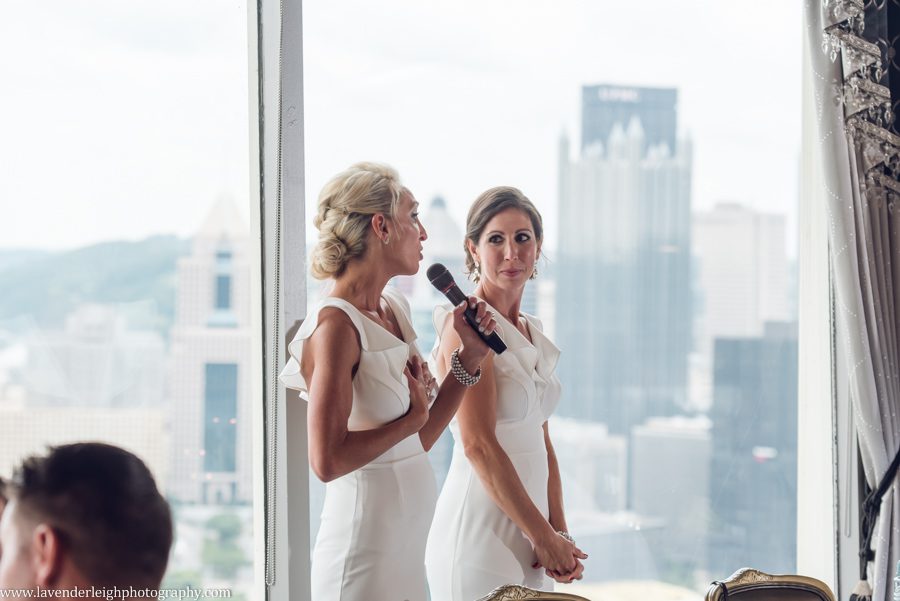 <alt>Pittsburgh wedding, engagement, and boudoir photographer, Lavender Leigh Photography, at the Indigo Hotel and The LeMont Restaurant</alt>