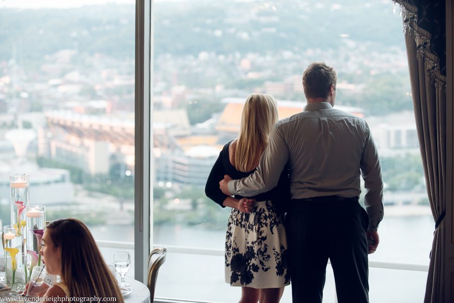 <alt>Pittsburgh wedding, engagement, and boudoir photographer, Lavender Leigh Photography, at the Indigo Hotel and The LeMont Restaurant</alt>