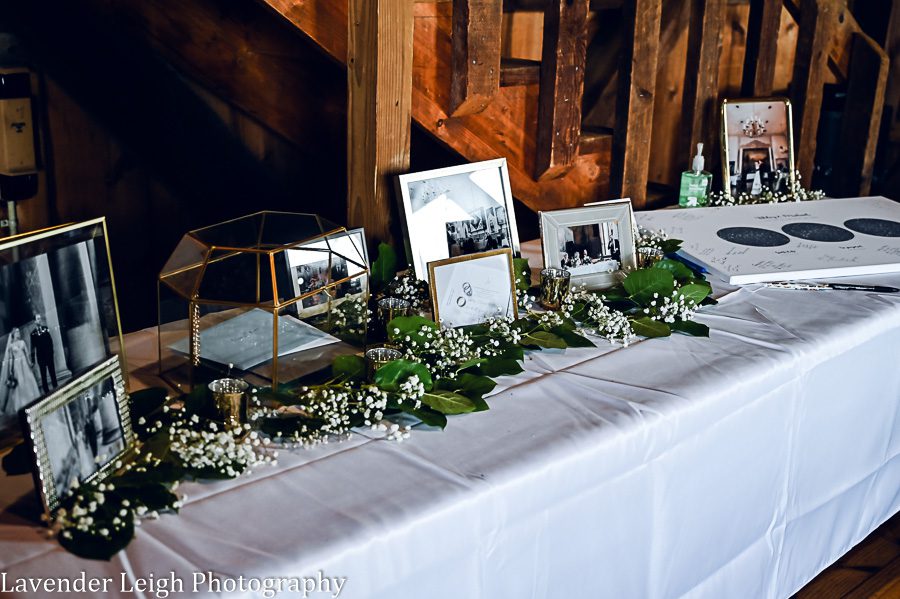 <alt>Pittsburgh Pennsylvania wedding and boudoir photographer, Lavender Leigh Photography, reception pictures at the Richland Barn</alt>